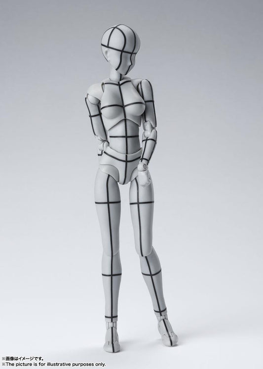 Body-chan: -Wire Frame- (Grey Colour ver.) S.H. Figuarts