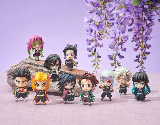 Demon Slayer: Tanjiro & the Hashiras Mini Figure Set With Bonus Gift