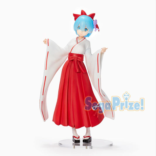 Re:Zero: Rem SPM Miko Style Prize Figure