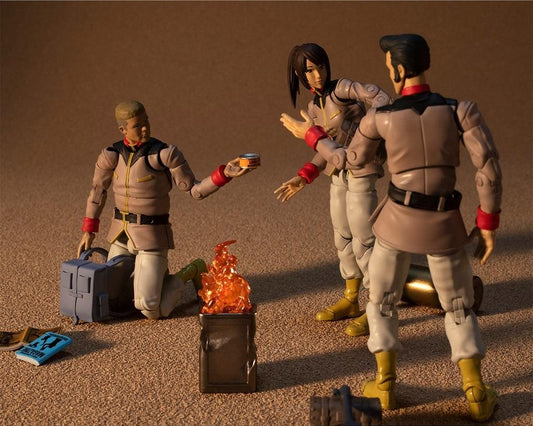 Mobile Suit Gundam: Earth Federation Soldier Set Non-Scale Action Figures