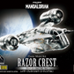 Star Wars: The Mandalorian Razor Crest (Silver Coating ver.) Model