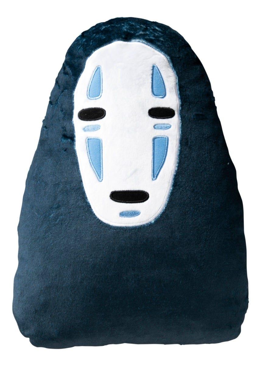 Spirited Away: No Face Die-Cut Pillow