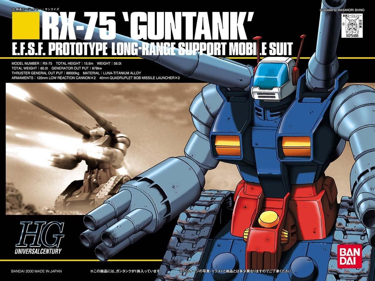 Gundam: RX-75 Guntank HG Model
