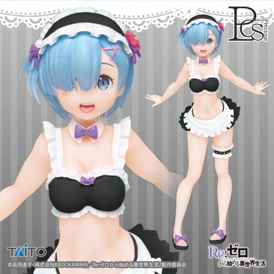 Re:Zero: Rem Precious Figure Original Maid Swimwear Renewal Ver. Prize Figure