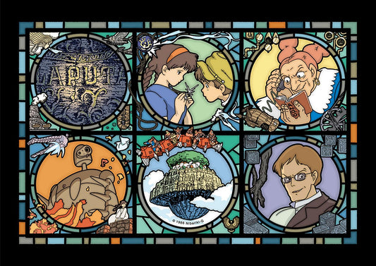 Castle in the Sky: 208-AC14 Characters Artcrystal Puzzle