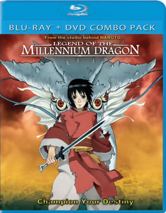 Legend of the Millenium Dragon BRD/DVD Combo