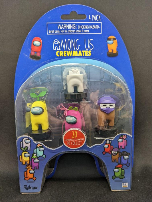 Among Us: Crewmate 4 Piece Blister Pack Set