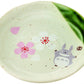 My Neighbour Totoro: Totoro Traditional Japanese Small Plate (Sakura/Cherry Blossom)
