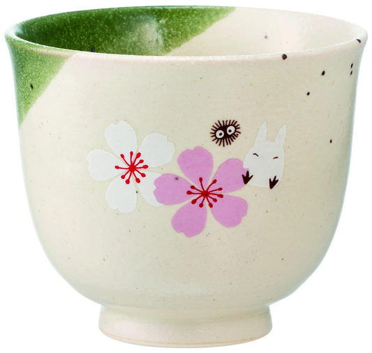 My Neighbour Totoro: Totoro Traditional Japanese Teacup (Sakura/Cherry Blossom)