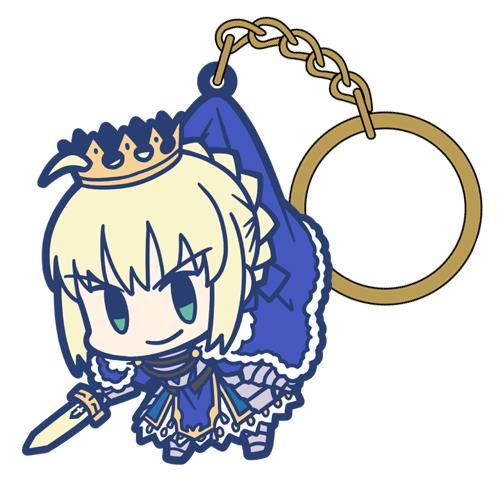 Fate/Grand Order: Saber/Altria Pendragon Tsumamare PVC Key Chain