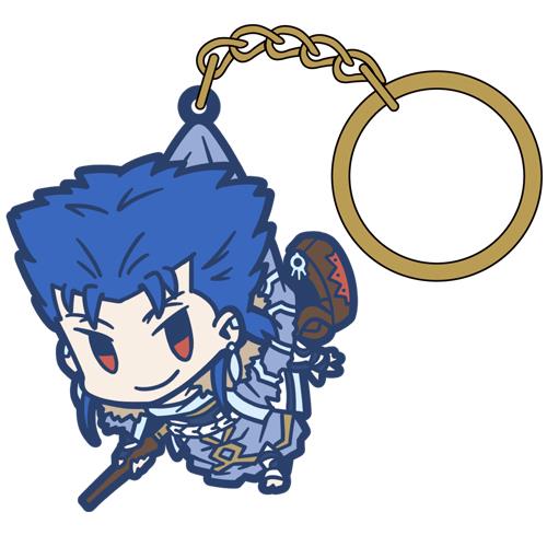 Fate/Grand Order: Caster/Cu Chulainn Tsumamare PVC Key Chain