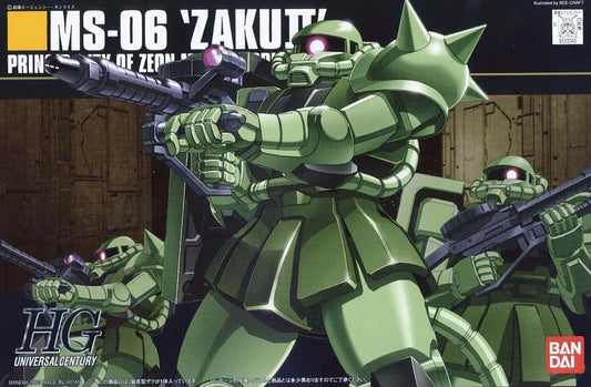 Gundam: MS-06F Zaku II HG Model
