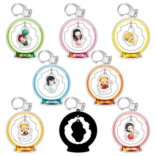 Demon Slayer: Yurayura Acrylic Charm Winter Ver. Key Chain Blind Box