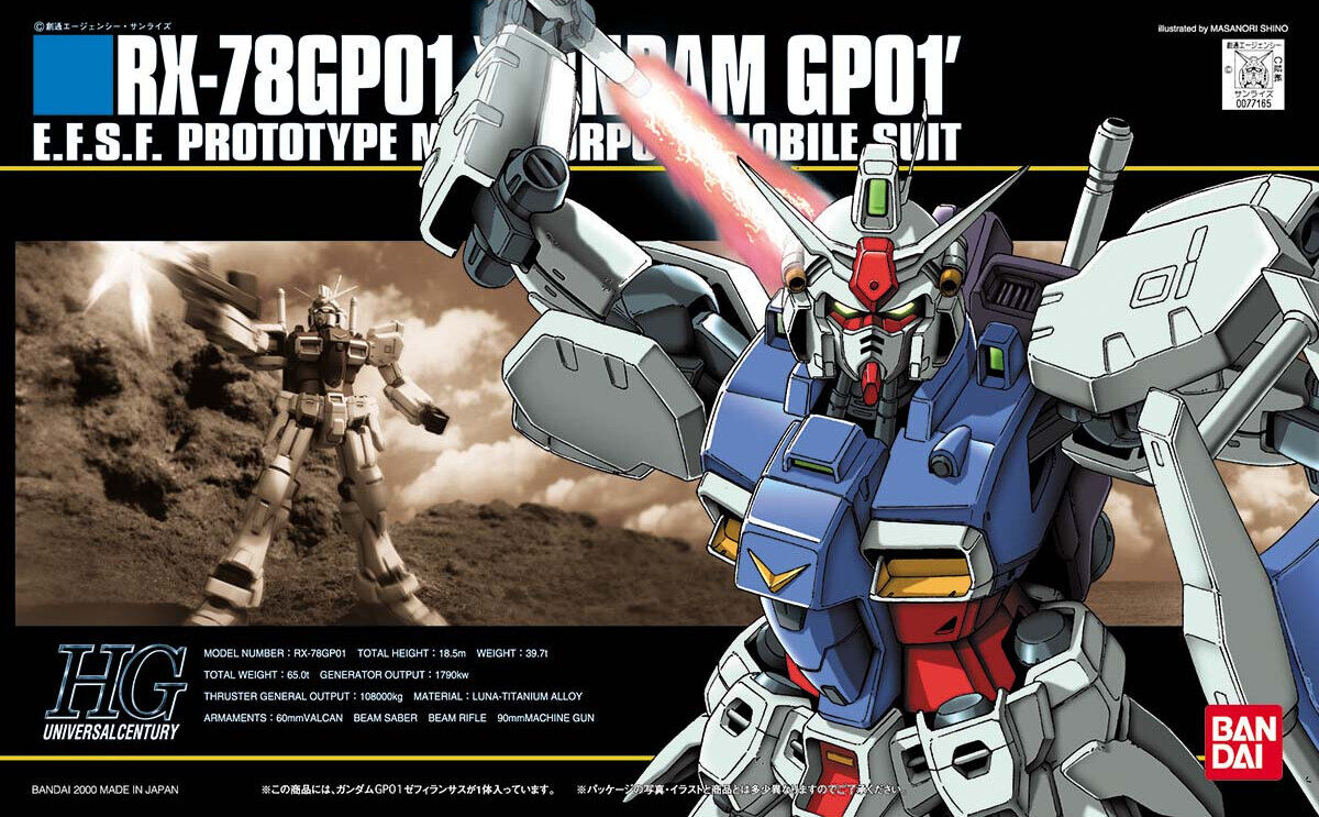 Gundam: Gundam GP01 HG Model