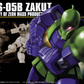 Gundam: Zaku I HG Model