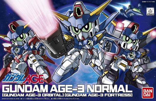 Gundam: Gundam AGE-3 (Normal/Fortress/Oribtal) BB SD Model