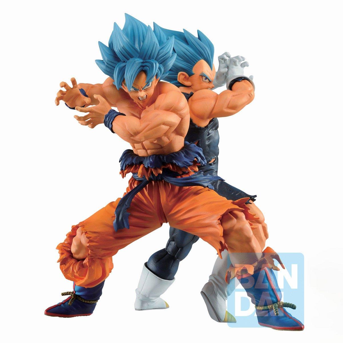 Dragon Ball Z: SSGSS Goku & Vegeta Dragon Ball Vs. Omnibus Super Ichibansho Figure