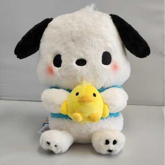 Sanrio: Pochacco w/ Pico-Chan Fluffy Plush