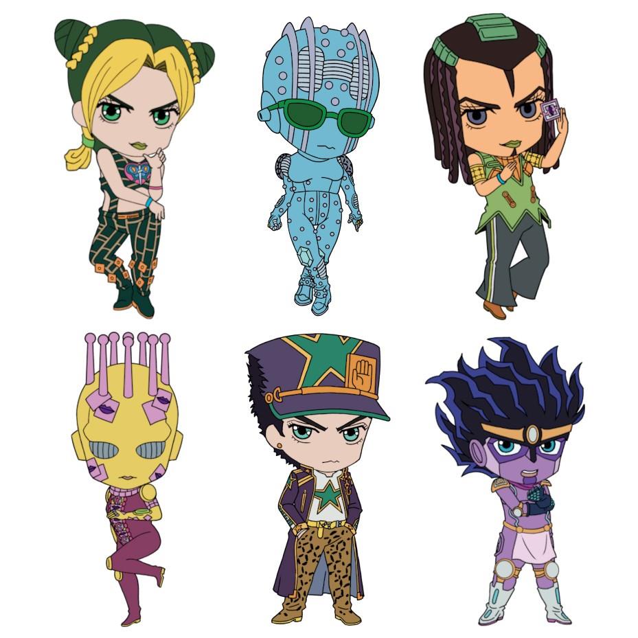Jojo's Bizarre Adventure: Stone Ocean Rubber Strap Collection Vol. 1 Blind Box
