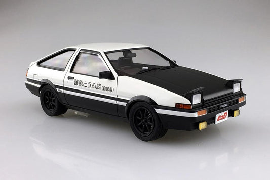 Initial D: Fujiwara Takumi AE86 TRUENO Project-D Ver. (Toyota) 1/24 Model Kit