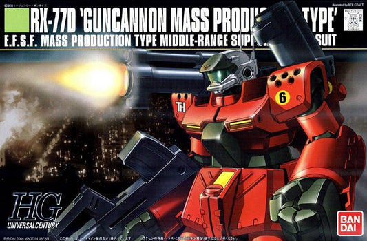 Gundam UC: Guncannon Mass Production Type HG Model