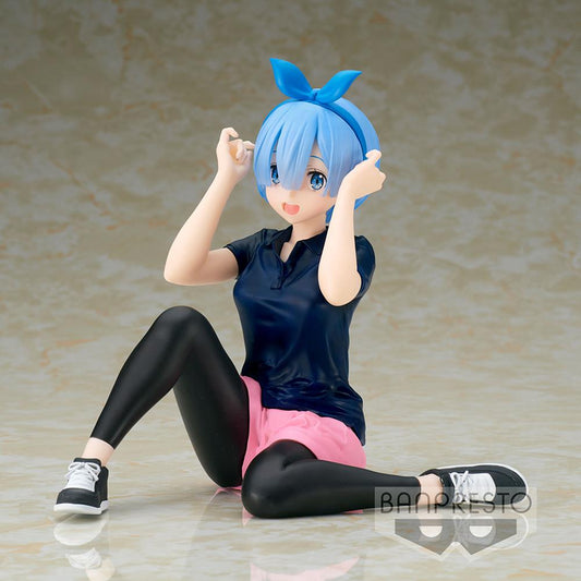 Re:Zero: Rem Relax Time Training Style Ver. Prize Figure