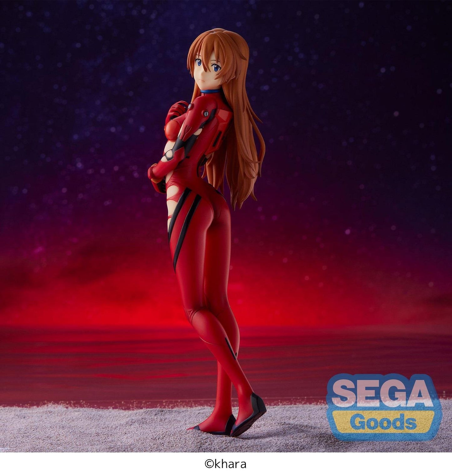 Evangelion: Asuka Langley On the Beach SPM Prize Figure