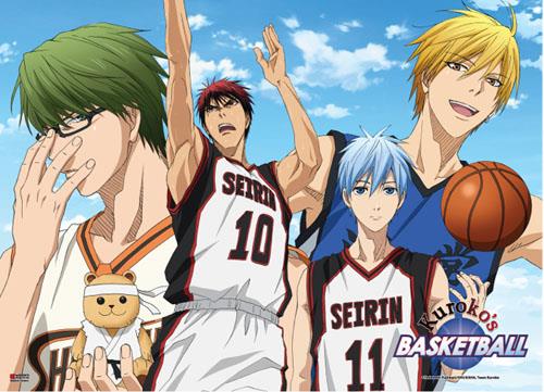 Kuroko's Basketball: Group Sky Fabric Poster