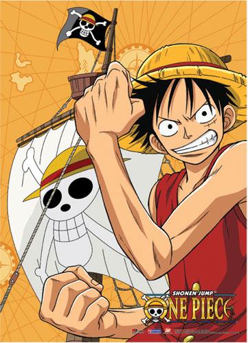 One Piece: Luffy Flex Fabric Poster