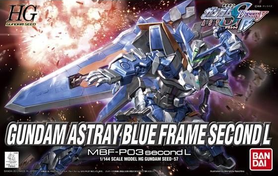 Gundam: Gundam Astray Blue Frame Second L HG Model
