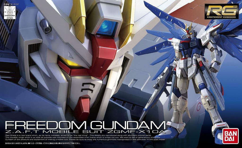 Gundam: Freedom Gundam RG Model