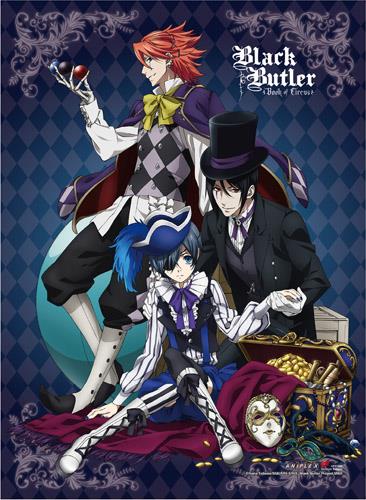 Black Butler: Book of Circus Group High-End Wall Scroll