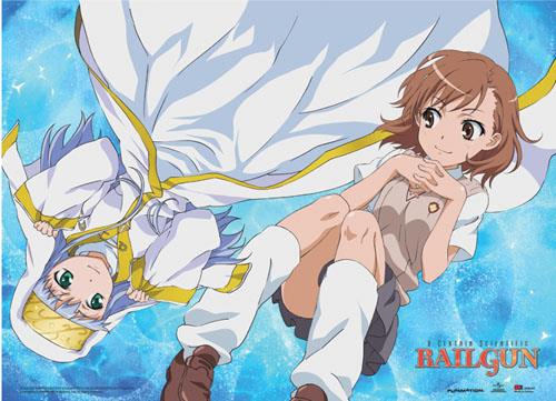 Certain Scientific Railgun: Mikoto & Index Wall Scroll