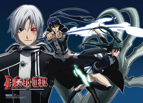 D. Gray-man: Group Fight Wall Scroll