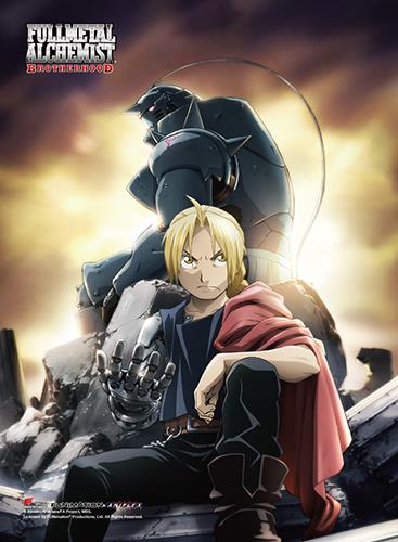 Fullmetal Alchemist Brotherhood: Key Art High End Wall Scroll