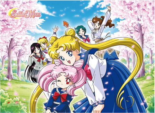 Sailor Moon: Group Sakura High-End Wall Scroll