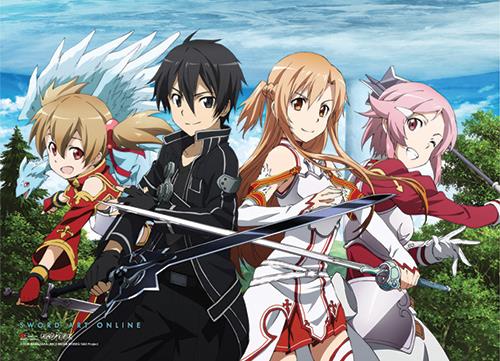 Sword Art Online: Group Ready Special Edition Wall Scroll