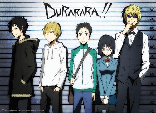 Durarara!!: Group Line-up Wall Scroll