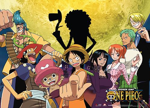 One Piece: Group Brook Shadow Wall Scroll