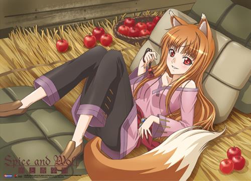 Spice and Wolf: Holo & Apples Wall Scroll