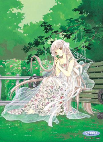 Chobits: Chii Green Wall Scroll