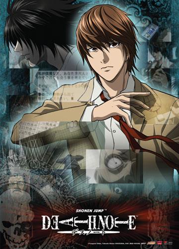 Death Note: L & Light Collage Wall Scroll