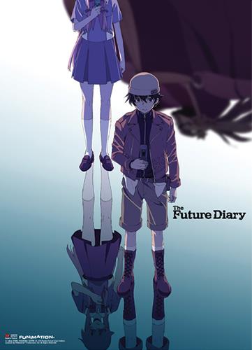 Future Diary: Key Art Wall Scroll -Displayed-