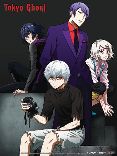Tokyo Ghoul: Group Sitting Wall Scroll