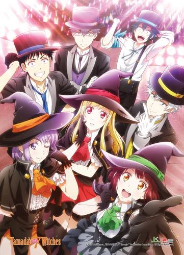 Yamada-kun and the Seven Witches: Group Wall Scroll