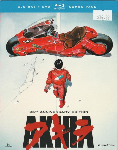 Akira 25th Anniversary Edition Blu-ray/DVD Combo Pack