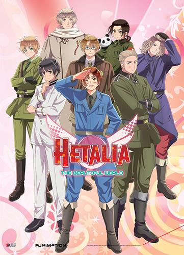 Hetalia: The Beautiful World Group Wall Scroll