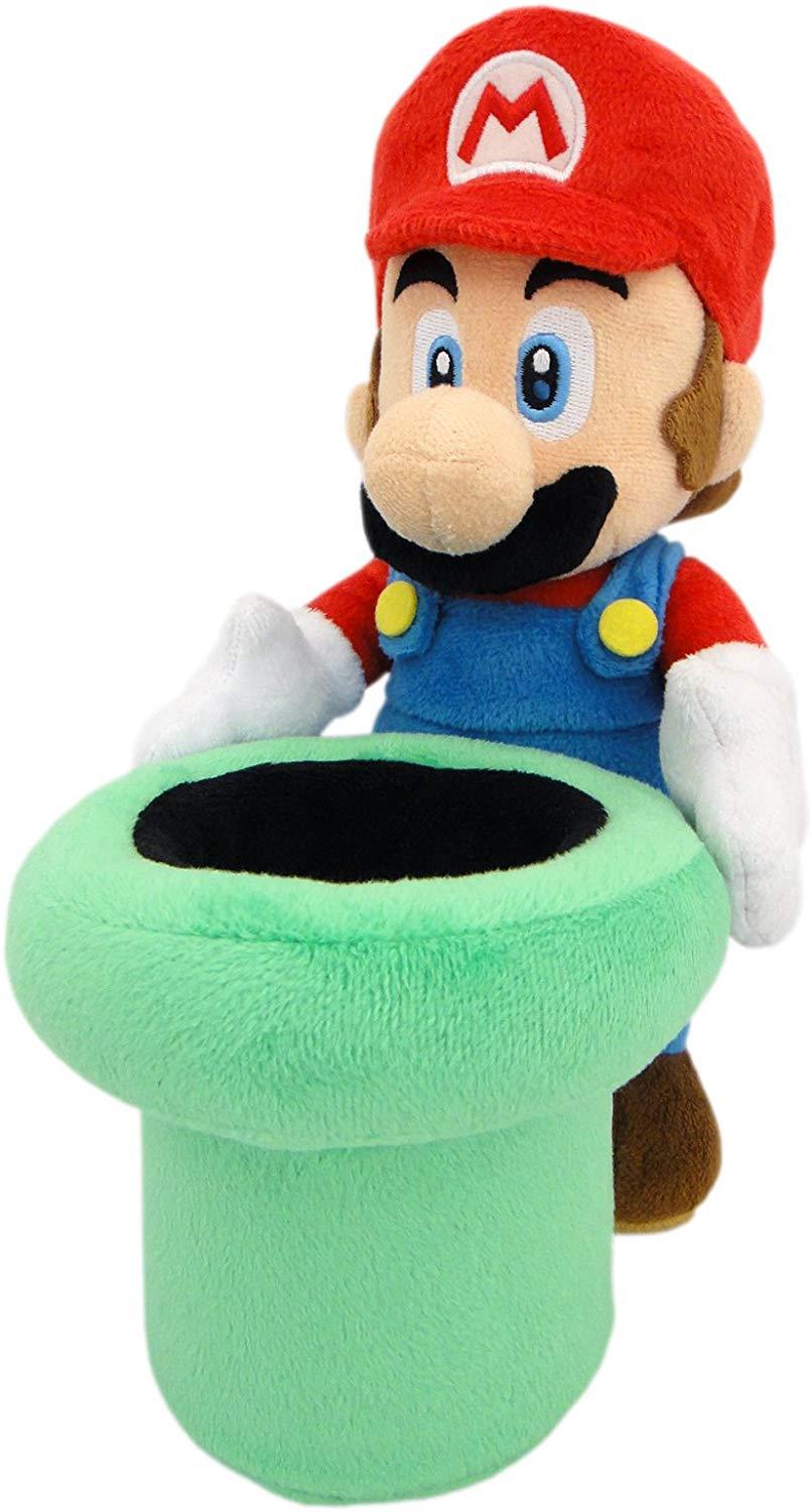 Super Mario Bros.: Mario & Warp Pipe 9" Plush