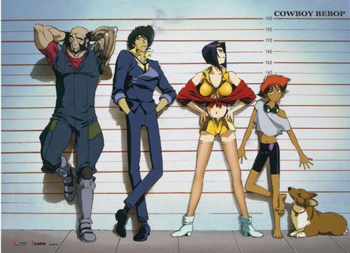 Cowboy Bebop: Team Line-Up Wall Scroll
