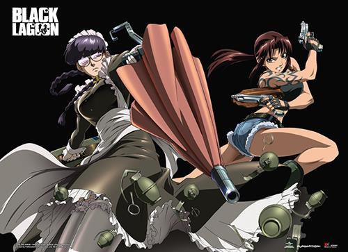 Black Lagoon: Revy & Roberta Wall Scroll